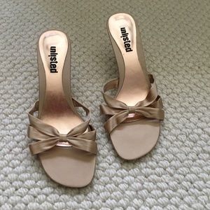 Unlisted Satin Heel